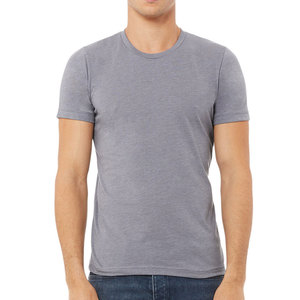 เสื้อยืดคอกลมแขนสั้นทรงปกติสำหรับผู้ชาย ผ้าฝ้าย 100% จาก Clush Industries  รับสกรีนโลโก้ด้านหน้า แห้งเร็ว - Product Image 1