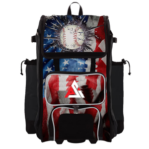 Bolsa de Deporte Reflectante de Alta Visibilidad para Equipo de Béisbol, para Entrenamiento Nocturno, Material Sintético Resistente con Bolsillo - Product Image 1