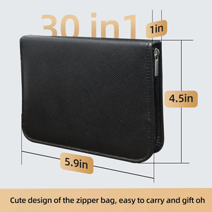 Juego de Herramientas de Manicura y Pedicura de Calidad Profesional, Precio Bajo al por Mayor, Juego de Cortaúñas de Acero Inoxidable de la Mejor Calidad, Diseño 2026, Kit de Viaje - Product Image 3