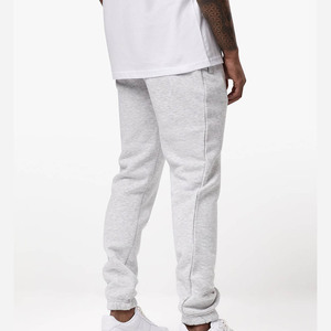 New Men's Jogger Tapered Fit <b>Brushed</b> <b>Back</b> Fabric Washed Joggers For Men Breathable Men's Ribbed Cuffs Trouser With Pockets - Product Image 2