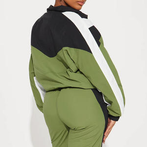 Conjunto de Chaqueta y Pantalón para Exteriores Personalizado, Tejido Transpirable e Impermeable, Cortavientos con Patrón Sólido y Logotipo Personalizado - Product Image 6