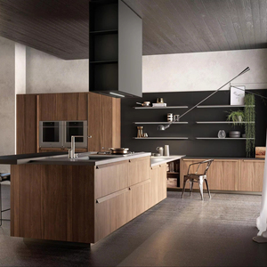 Ensemble d'armoires de cuisine modulaires modernes en panneaux MDF personnalisés JY Project, prêt à assembler, luxe, rangement de garde-manger, écologique, facile à monter - Product Image 3