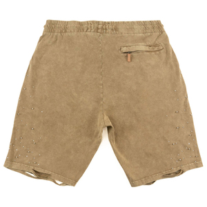Pantalones Cortos de Lona para Hombre, Estilo Moderno, Lavado Ácido, Color Sólido, Alta Calidad, Hechos a Medida, 100% Algodón, Cintura Elástica, Antiarrugas - Product Image 5