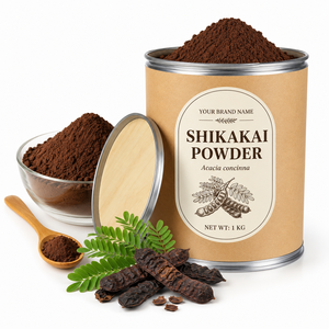 Polvo de Semillas de Shikakai 100% Puro y Natural (Acacia Concinna) Prensado en Frío, Grado Alimenticio, para Cuidado del Cabello, OEM y Marca Privada Disponibles - Product Image 1