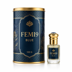 UDIMISK Aceite de Fragancia Concentrado FEMI9 BLUE CPO de Diseño, Premium de Larga Duración para Fabricación de Perfumes a Granel - Product Image 1