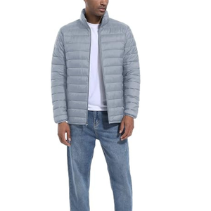 Blouson court matelassé léger avec logo brodé personnalisé – Fabrication de manteaux matelassés tendance pour le streetwear - Product Image 2