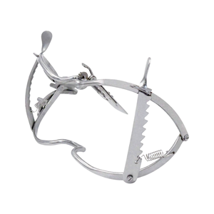 Écarteur buccal Whitehead avec abaisse-langue 15 cm, instrument chirurgical dentaire en acier inoxydable pour adulte, à cliquet, ergonomique et manuel - Product Image 4