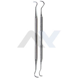 Juego de Instrumentos Dentales Premium para Limpieza de Sarro, Anterior, Posterior y Periodontal, con Raspador Tipo H6/H7 y Raspador Jaquet U15/30 - Product Image 1