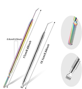 <b>Eyelash</b> Extension Lifting Tool Stainless Steel <b>Eyelash</b> <b>Separator</b> Comb Pointed Lash Lift Tool <b>Eyelash</b> for <b>Eyelash</b> Perming - Product Image 2
