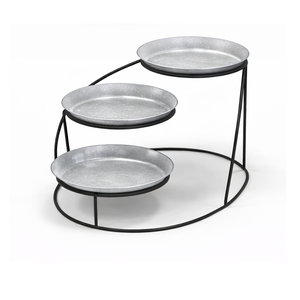 Support de plantes en fer forgé pour l'intérieur et l'extérieur, design tendance, qualité et finition supérieures, pots de rangement pour plantes, vente chaude - Product Image 1