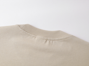 T-shirts amples à col rond pour hommes, 100 % coton épais, respirants, écologiques, style streetwear, coupe carrée, vente en gros - Product Image 6