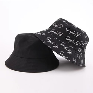 Custom Wide Brim <b>Reversible</b> Cartoon Pattern Adjustable <b>Bucket</b> <b>Hats</b> with 3D Embroidery Logo Pure Cotton Unisex Fisherman Style - Product Image 6