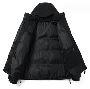 2026 Hot Sale Customised Logo Hooded Winter <b>Jacket</b> Men Fashionable Cotton Outerwear <b>Waterproof</b> Reversible <b>Plus</b> <b>Size</b> High Street - Product Image 2