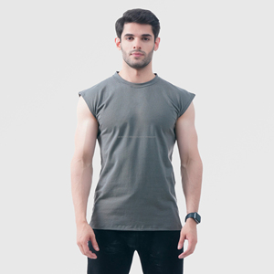 Débardeur de sport personnalisé pour homme, décontracté, style singlet de lutte, vêtement d'entraînement, t-shirt d'été pour la course, service OEM - Product Image 1