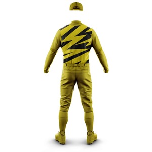 Uniforme de béisbol personalizado 100% poliéster para hombre, diseña tu propio uniforme de béisbol en venta - Product Image 5
