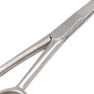 Tijeras para el vello de la nariz de 3.5 pulgadas con punta curva y redondeada, de acero inoxidable, seguras para recortar el vello de la nariz, orejas y rostro, herramienta de cuidado personal. - Product Image 5