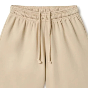 Pantalones Cortos Deportivos de Verano para Hombre, Tallas Grandes, de Felpa Francesa Suave, Pantalones Cortos Deportivos de Algodón con Estampado de Malla - Product Image 3