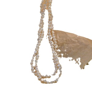 Collar de Perlas Barrocas, Cadena para Clavícula con Forma Natural, Gargantilla con Diseño de Doble y Múltiples Capas, Estilo Retro Artístico - Product Image 5