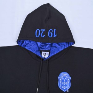 Sudaderas con Capucha de Forro Polar de Algodón para Mujer, de Invierno, con Logotipo Personalizado de Primera Calidad, Bordado Frontal y en el Capucha, Resistentes al Viento, Colores Personalizados - Product Image 2