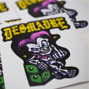 OEM Eco-Friendly Decorative Custom Die-Cut PVC <b>Vinyl</b> Logo Stickers Glossy Finish Waterproof Digital Printing Outdoor Use - Product Image 2