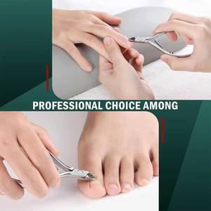 Coupe-ongles professionnel en acier inoxydable, lame plate de 10 mm, lame tranchante, nouveau design, portable, durable, pour les doigts, usage adulte - Product Image 3