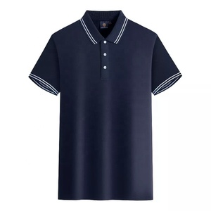 Vente en gros Chemise à manches courtes col en V pour hommes 100% coton Logo personnalisé de haute qualité Broderie imprimée Mode décontractée pour jeunes - Product Image 2
