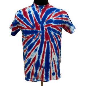 Ropa de Moda Masculina, Camiseta de Cuello Redondo de Algodón 100% de Alta Calidad, Estilo Oversize, Tie Dye, para Hombre, Venta al Por Mayor, Estilo Urbano - Product Image 1