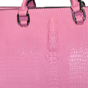 Sac à main en cuir rose AKA, élégant, avec poignée supérieure, sac bandoulière, sac fourre-tout tendance pour femmes, usage quotidien - Product Image 5