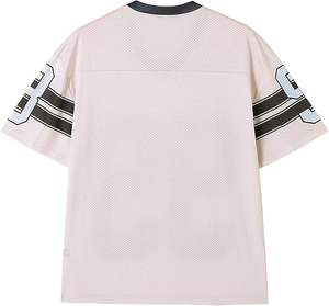 Camisetas extragrandes para hombres y mujeres, camisetas gráficas Y2k, camisetas de jersey con cuello en V, ropa de moda de verano de manga corta - Product Image 6