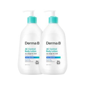 Neopharm Discount Derma B AC Control Body Lotion 400ml X 2 Set Ingrédients avec acide salicylique - Product Image 1