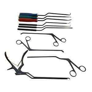 Kit d'instruments chirurgicaux orthopédiques réutilisables pour la colonne vertébrale, pour interventions lombaires postérieures à faible invasivité, pour chiens et usage hospitalier - Product Image 1