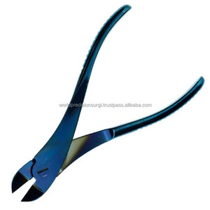 WPS Cortador de Alambre Quirúrgico Ortopédico Manual de Carburo de Tungsteno de 7 Pulgadas, Pinzas de Corte de Alambre Duro TC, Instrumento Médico - Product Image 5