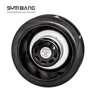 Ventilateur centrifuge à moteur EC à lame en plastique SYMBANG ECF17577-PB 220V pour usage industriel - Product Image 1