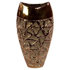 Antique Finish Metal <b>Flower</b> Vase For Rustic Interiors Dining Table Styling And Charming Decorative <b>Flower</b> <b>Displays</b> - Product Image 3