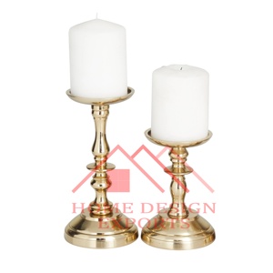 Finished <b>Candle</b> Holder Set of 3 for Home Decor New Arrival Interior Decorative <b>Candle</b> Light <b>Candle</b> <b>Pillar</b> Holder - Product Image 3