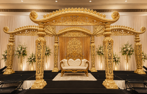 Grand Mandap Mustache de Luxe Personnalisé pour Mariages Indiens, Réceptions et Événements Culturels - Product Image 6