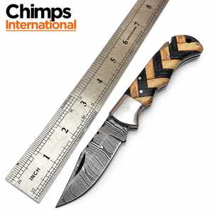 Cuchillo Plegable de Alta Calidad para Caza y Camping al Aire Libre con Mango de Madera Biselado, Cuchillo Táctico de Supervivencia al Aire Libre al por Mayor - Product Image 5