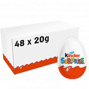 ซื้อช็อกโกแลตไข่ Kinder Surprise ขนาด 20 กรัม - แพ็ค 36 ชิ้น ในราคาที่ดีที่สุด - Product Image 1