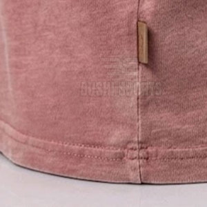 T-shirt élégant effet délavé sur mesure avec design délavé et matière en coton confortable - Product Image 6