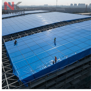 Lona Impermeable Reforzada de PE para Techos de Almacenes Industriales, para Protección de Techos de Edificios y Uso en Exteriores - Product Image 5