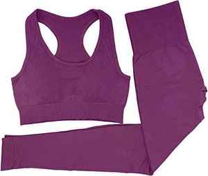 Ventes en gros de meilleurs ensembles de yoga pour femmes, design premium, respirant, anti-transpiration, ensemble de sport 2 pièces pour entraînement et yoga - Product Image 4