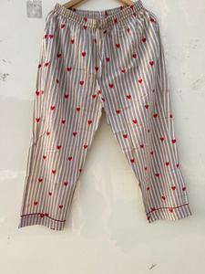 ชุดนอนผ้าฝ้ายลายหัวใจขายส่ง ชุดนอนผู้หญิง - Product Image 3