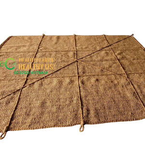 Premium Woven Coir Shade Sail Rectangle Shape 4-5mm Thick Natural Coconut Fiber Outdoor Sun Shade - Product Image 3