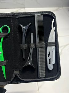 Professional Stainless Steel <b>Barber</b> <b>Set</b> Right-Handed Scissors Long Handle 28 Teeth Sharp Blade Tips Stainless Steel 6CR13 Hair - Product Image 3