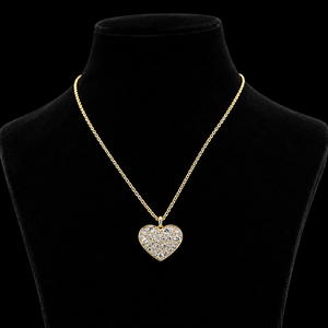 Collar con Colgante de Diamante Cultivado en Laboratorio, Corte Cojín, Chapado en Rodio, Oro de 10K, 14K, 18K, Plata 925, 935, Regalo de Boda, Joyería Fina - Product Image 1