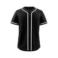 Maillot de baseball en gros, design personnalisé, respirant, séchage rapide, pour hommes et femmes, uniforme sportif d'équipe, chemise de baseball athlétique