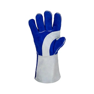 Gants de sécurité en cuir de vachette pleine fleur avec paume renforcée, résistants à la chaleur et ignifuges, usage intensif pour la lutte contre les incendies, la cuisson au four et la boulangerie - Product Image 4