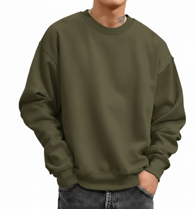 Unisex <b>Extra</b> <b>Large</b> Round Neck Hoodie Custom Graphic Embroidered Logo Casual Sports Winter Season Loose Fit Woven Fabric - Product Image 5