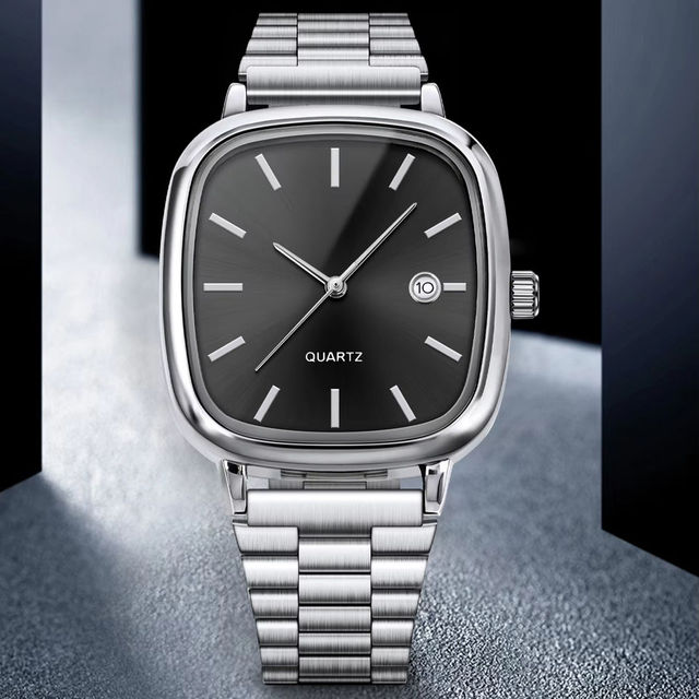 TOMI Luckyfox L102 Unisex Quartz Watch Stainless Steel Simple Fashion Wristwatch Date Display Minimalist Casual Watch Wholesale