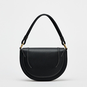 Solid Color Casual Fashionable Genuine Leather <b>Bag</b> Latest Style Customized Logo Print Waterproof Zipper Closure Large Capacity - Product Image 5